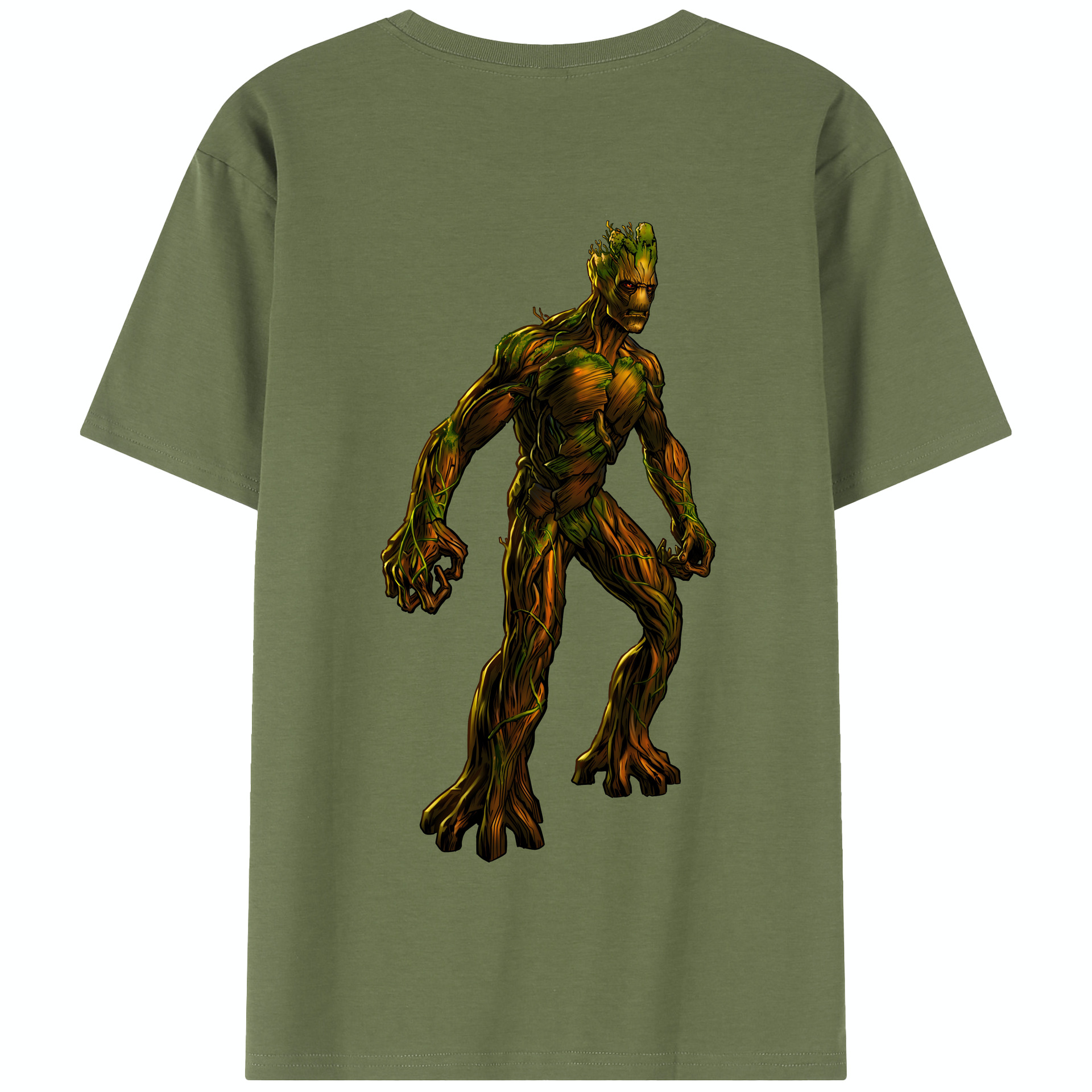 （画像用） アベンジャーズ The Avengers 綿100％半袖Tシャツ（背面プリント）